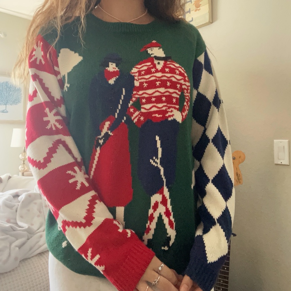 Vintage Golf Sweater